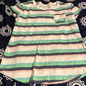 stripped fitted shirt